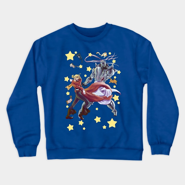 Fullmetal AlCATmist Crewneck Sweatshirt by Galhardo